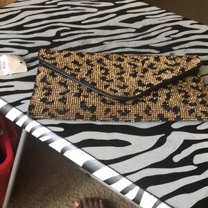 Leap print purse